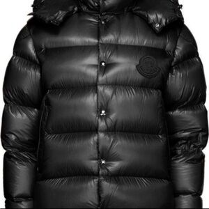 Moncler Down Puffer Jacket Detachable Sleeves Tarnos Maya Fragment w Moncler Bag